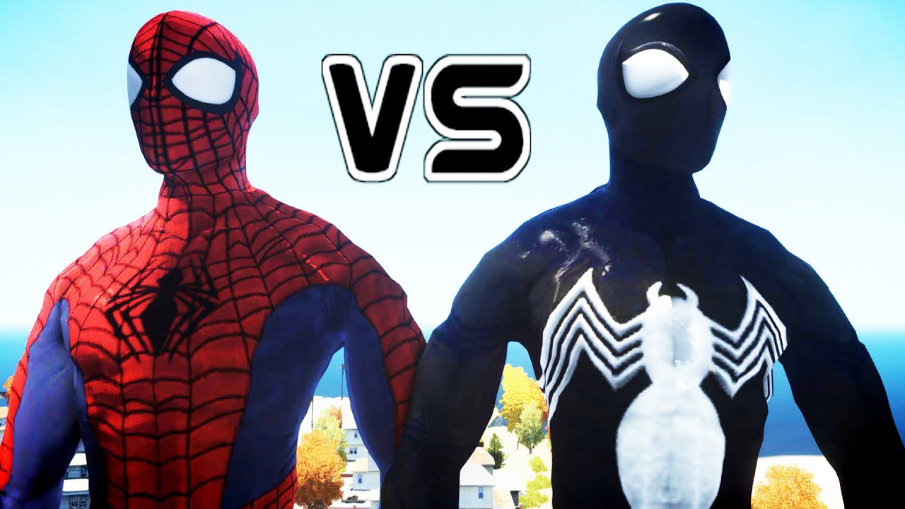 ULTIMATE SPIDER-MAN VS SYMBIOTE SPIDERMAN