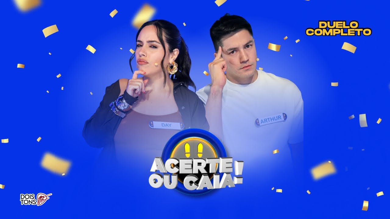 ACERTE OU CAIA: Confira o duelo entre Day (@DayeLara) e Arthur Nory - 25/01/26