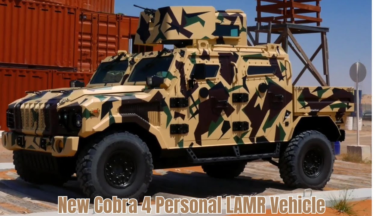 225 Hp | 3 L Diesel V6 Engine | New Cobra 4 Personal LAMR Vehicle by Streit Group