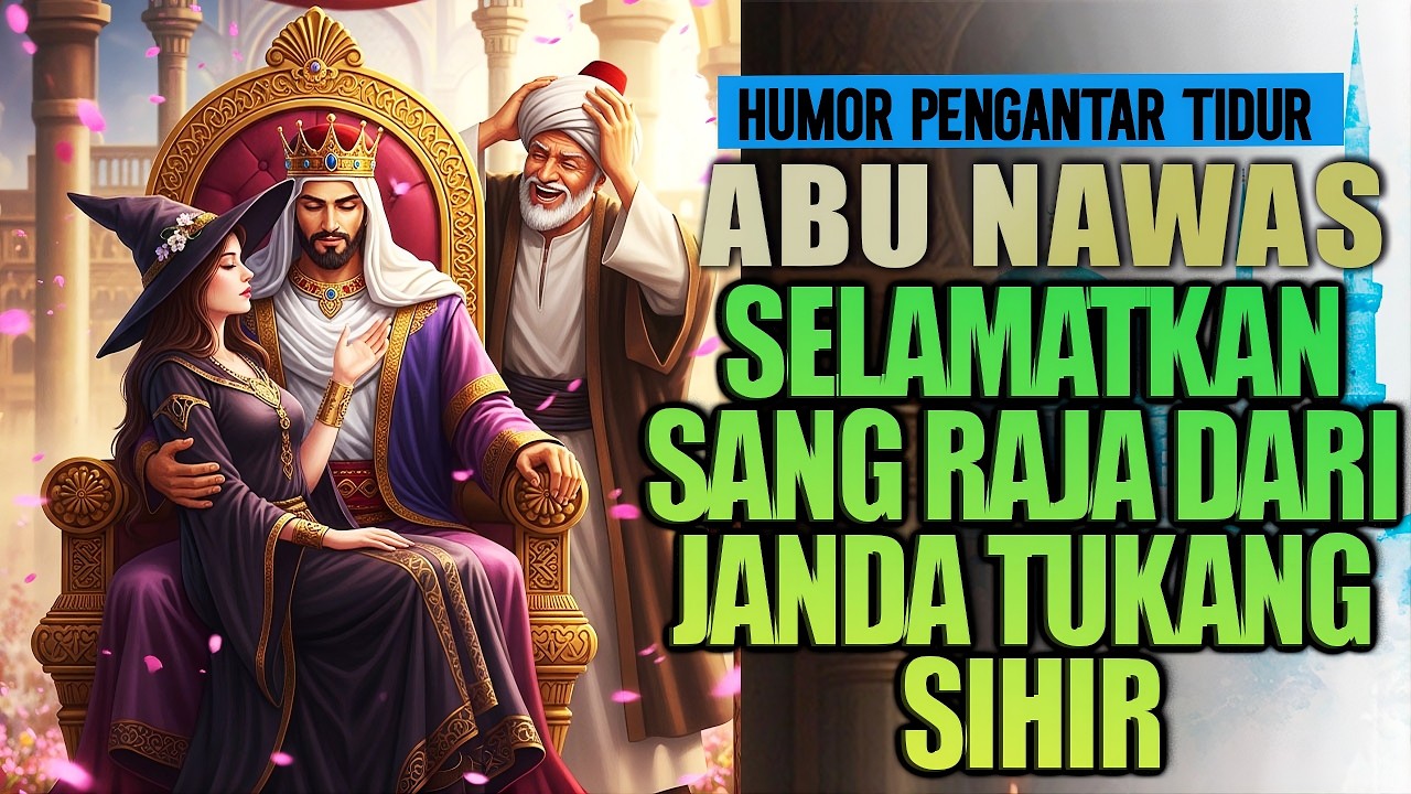 Abu Nawas Selamatkan Raja Harun Dari Sihir Pemikat Janda Licik Kesepian || TAWA PENGANTAR TIDUR