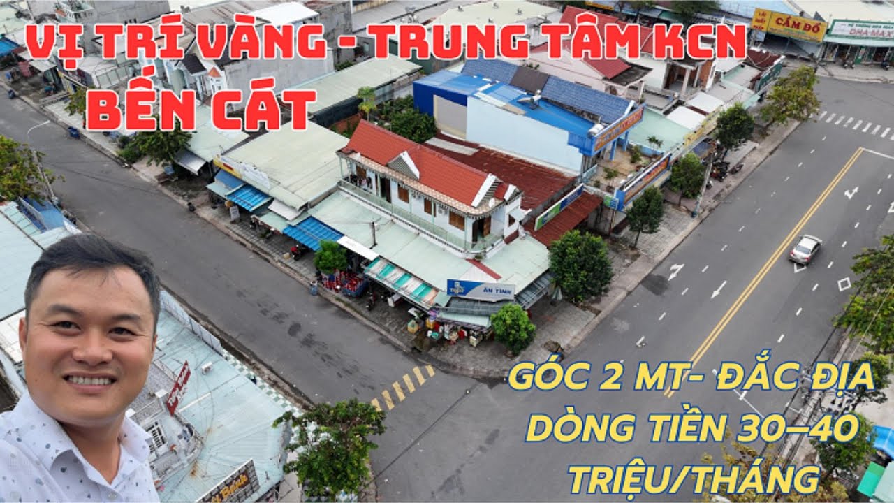 Siêu víp góc vị trí kinh doanh , trung tâm buôn bán -  lô góc dòng tiền Bình Dương