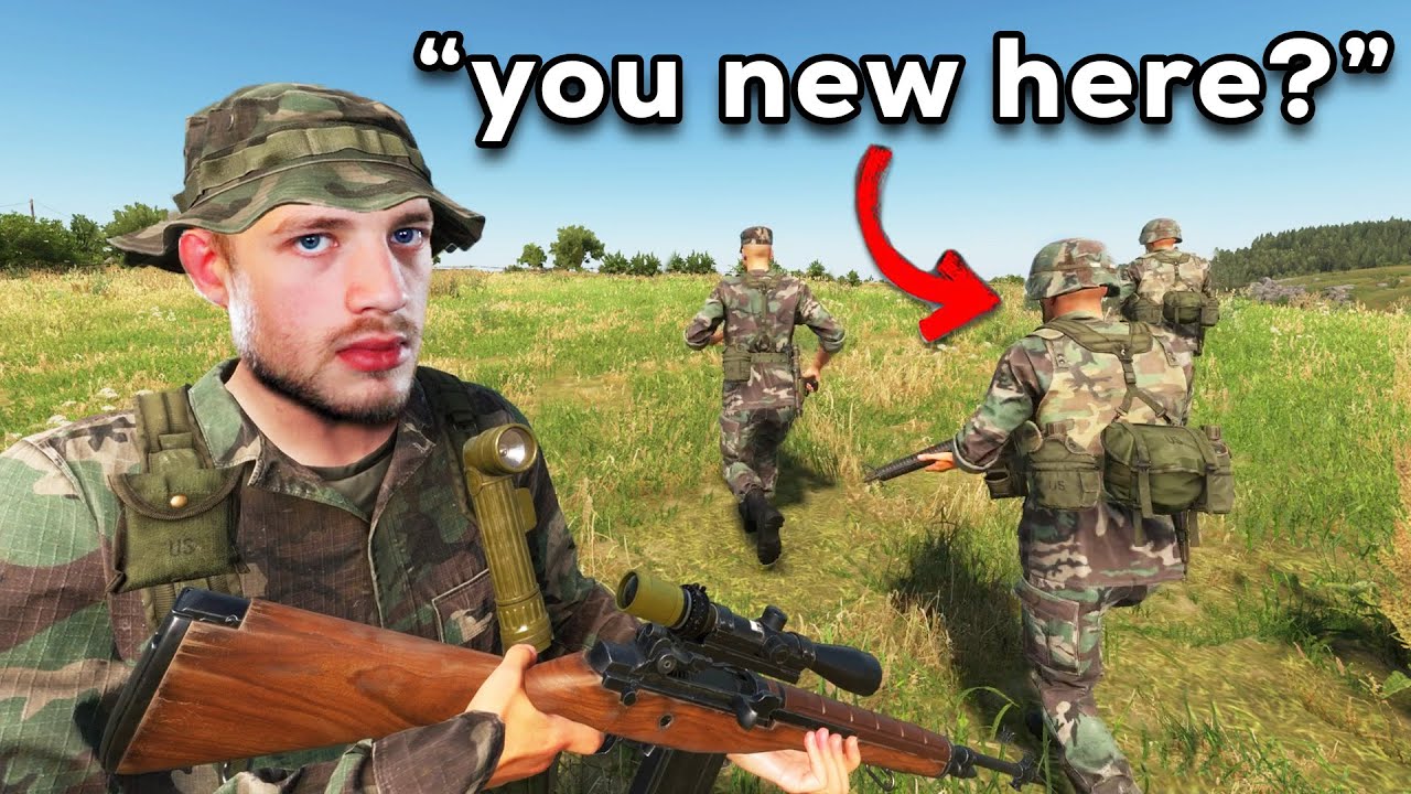I Joined A Hardcore Milsim Game as a 