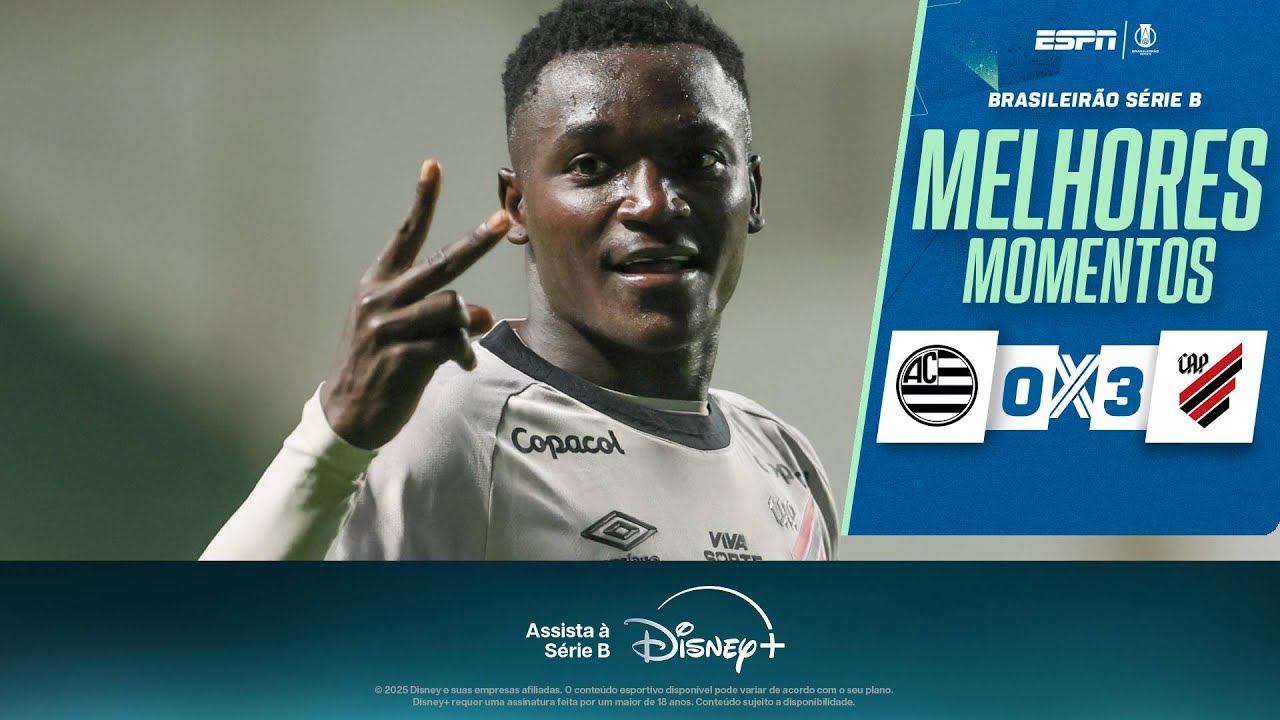 ATHLETICO-PR GOLEIA ATHLETIC FORA DE CASA E EMBALA SEXTA VIT&Oacute;RIA SEGUIDA | Melhores Momentos S&eacute;rie B