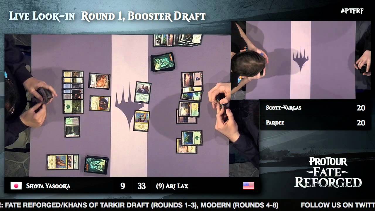 Pro Tour Fate Reforged Round 1 (Draft): Luis Scott-Vargas vs. Sam Pardee
