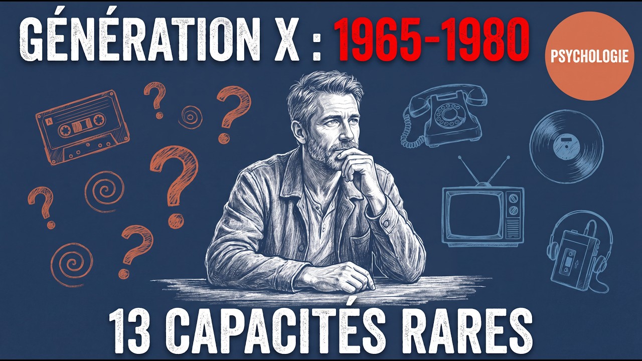 Génération X : Pourquoi ton enfance t'a rendu différent.
