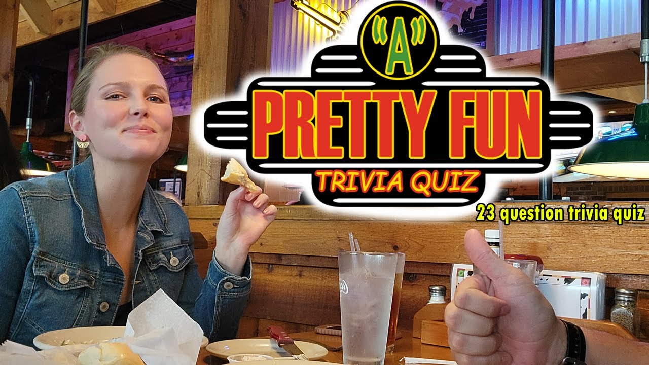 "A" Pretty Fun Trivia Quiz (23 Questions - ALL Answers Begin With "A") (ROAD TRIpVIA- Episode 1402)