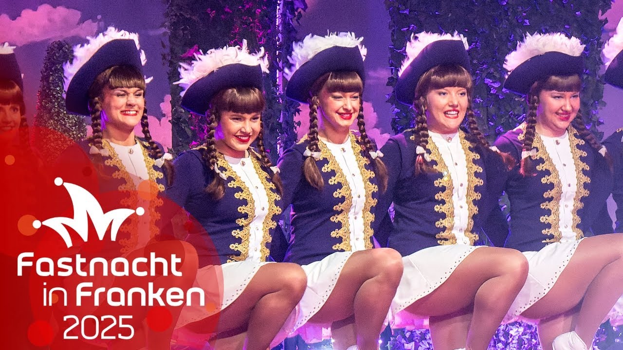 Gardetanz der Selleriegarde Buchnesia Nürnberg | Fastnacht in Franken 2025 | BR Kabarett & Comedy