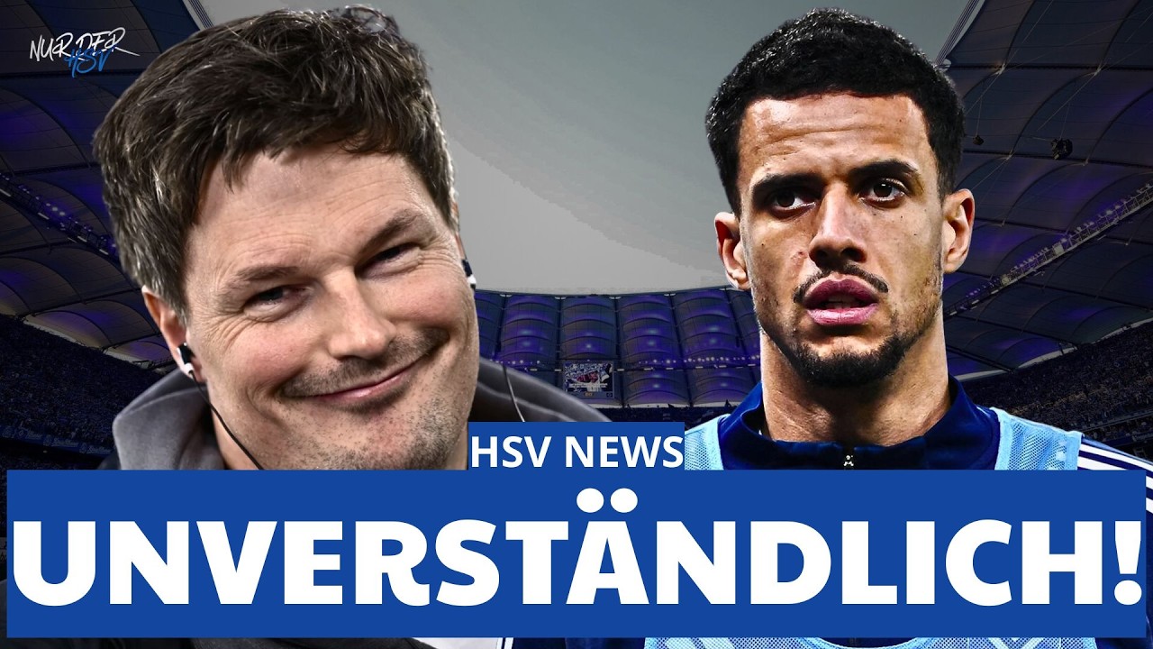 HSV NEWS! Glatzel angefressen – und stellt die große Frage an Polzin