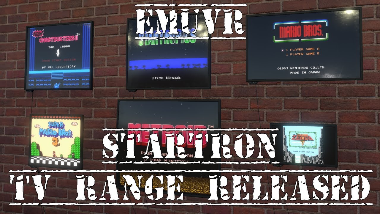 EMUVR | Startron TVs Released!