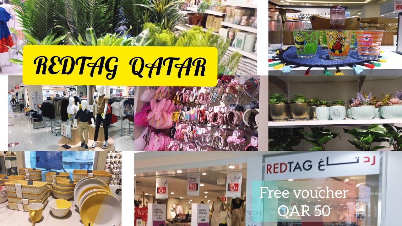 Redtag Qatar || Dress Accessories Cosmetics Home Decor Baby Essenstials || All under one roof