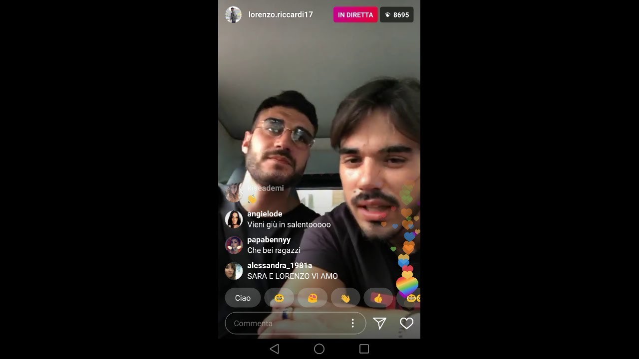 Lorenzo Riccardi e Nicolò Brigante parlano di Marta Pasqualato e Sara Affi Fella - Diretta 6 giugno