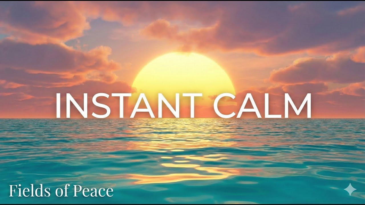 Music to Relax in 3 Minutes | Fields of Peace #Ocean #Relaxing