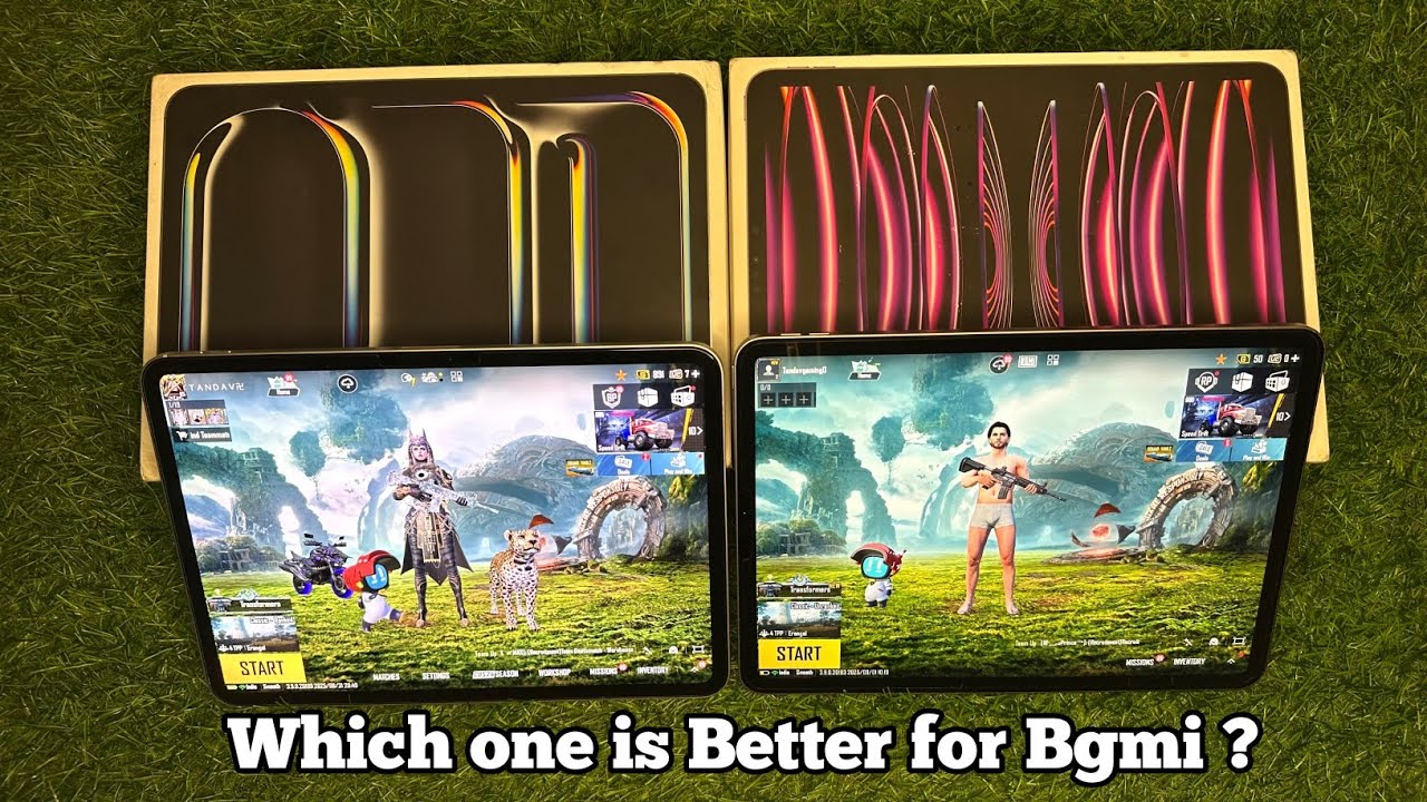 ipad pro m4 vs M2 Bgmi Test 😱 why m2 is better than m4 😍 in 2026