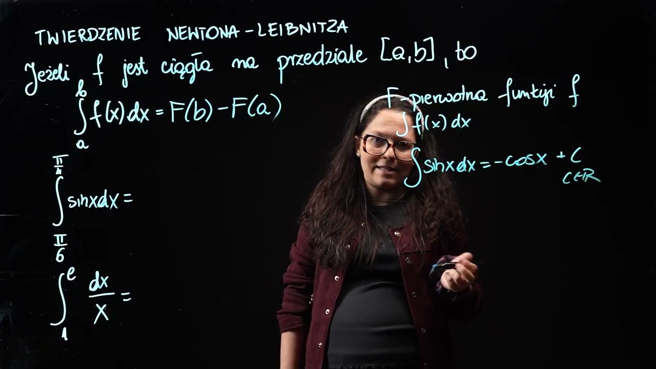Twierdzenie Newtona - Leibniza,czyli jak najszybciej policzyć całkę oznaczoną