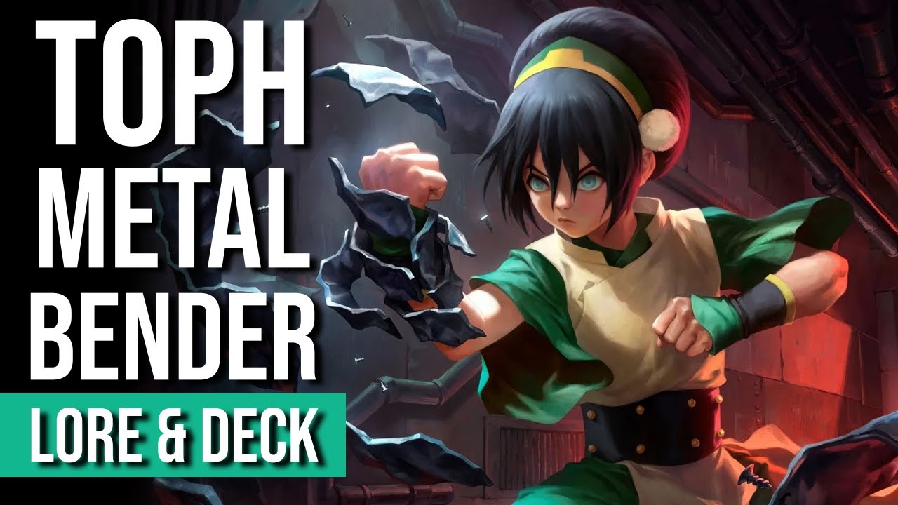 A MAIOR DOBRADORA DE TERRA! | Deck & Lore: Toph, the First Metalbender |180|