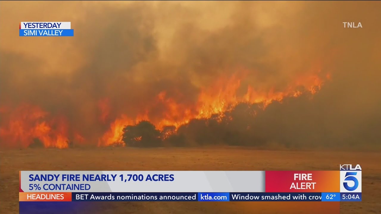 Nearly 44,000 forced to evacuate due to Sandy Fire