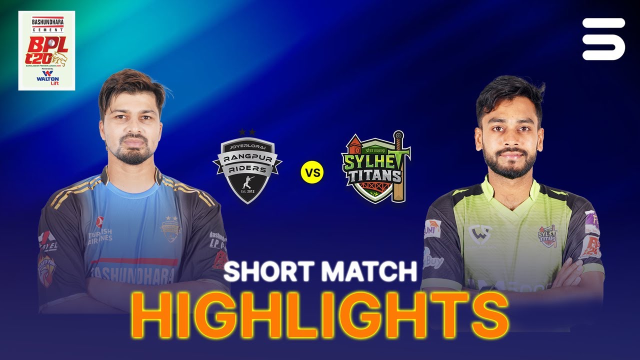Short Highlights | Rangpur Riders vs Sylhet Titans | Match 31 | Eliminator | BPL 2026 | M3Z1K