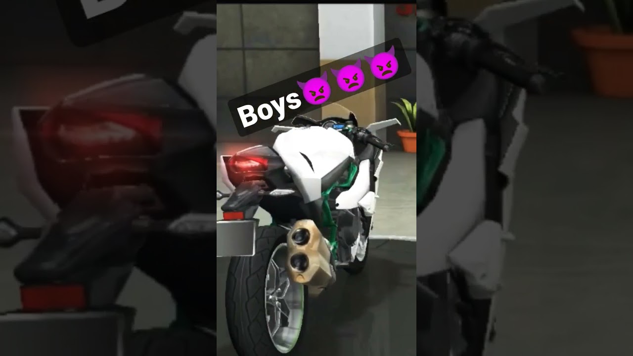 Girls vs boys 🤣🤣 Traffic Rider #short