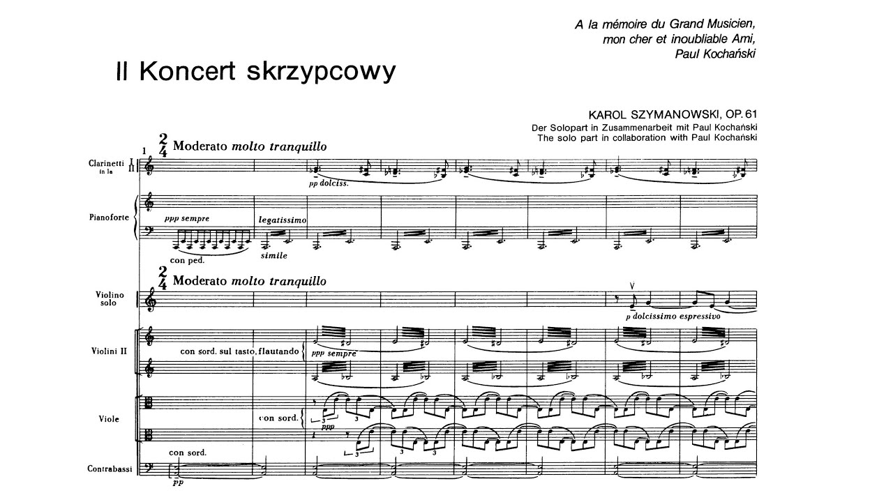 Karol Szymanowski - Violin Concerto No. 2, Op. 61