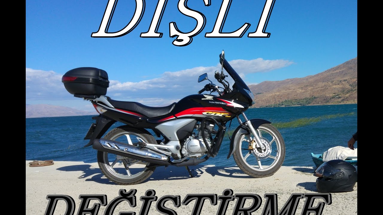 Motosiklet performans arttırma - Honda CBF 150 Dişli Küçültme