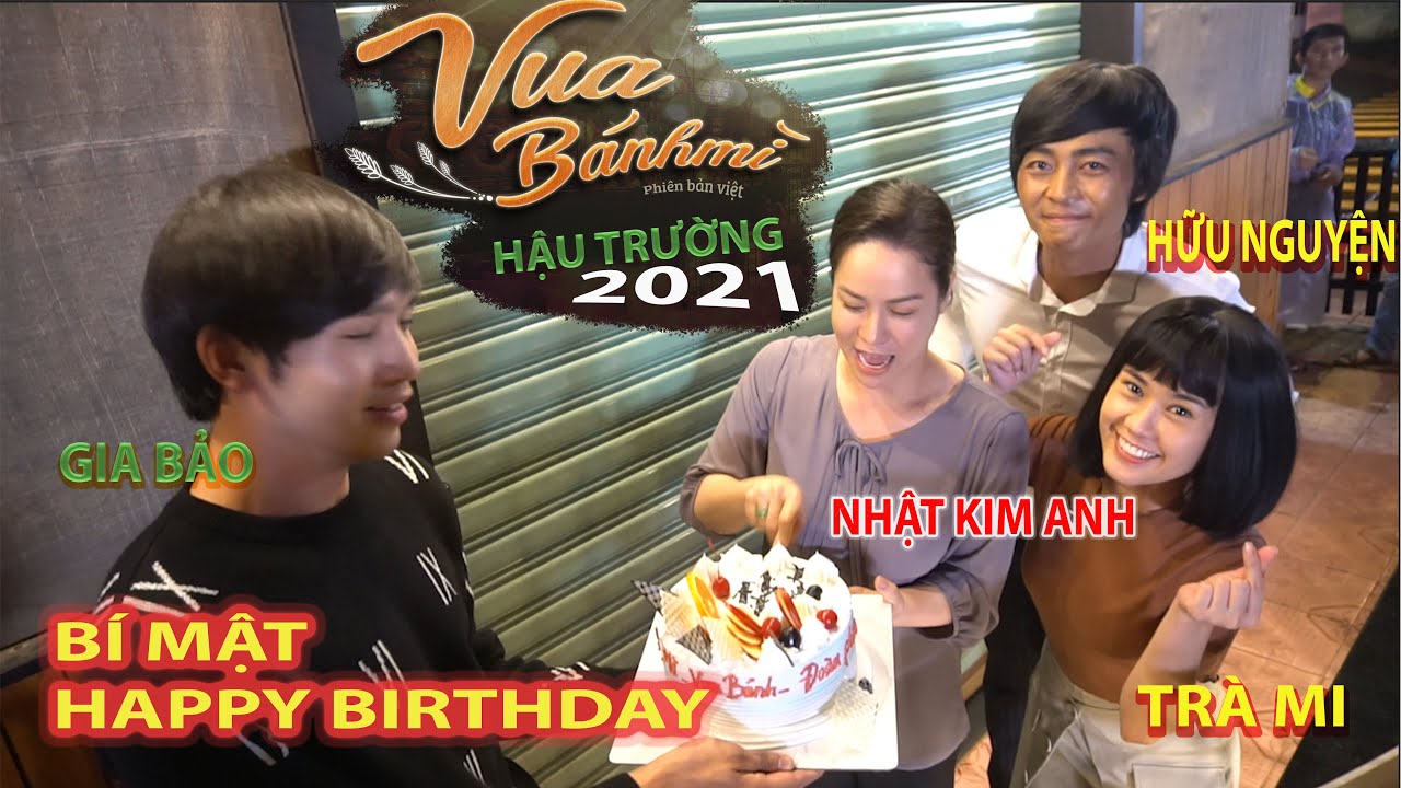 NHẬT KIM ANH GIA BẢO-HỮU NGUYỆN-TRÀ MI [ ÚP SỌT] NHẬT KIM ANH trong hậu trường VUA BÁNH MÌ l TELE tv