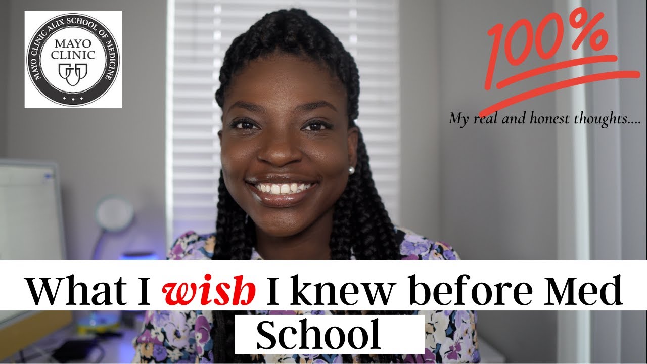 What I wish I knew before med school/ update on med school!