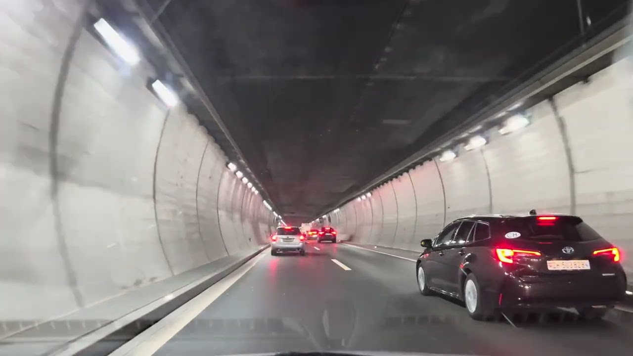 Thursday Drive from Stans to Emmen 4K. 12.03.2026 - Enjoy and Relax #4k #enjoy #relaxing 