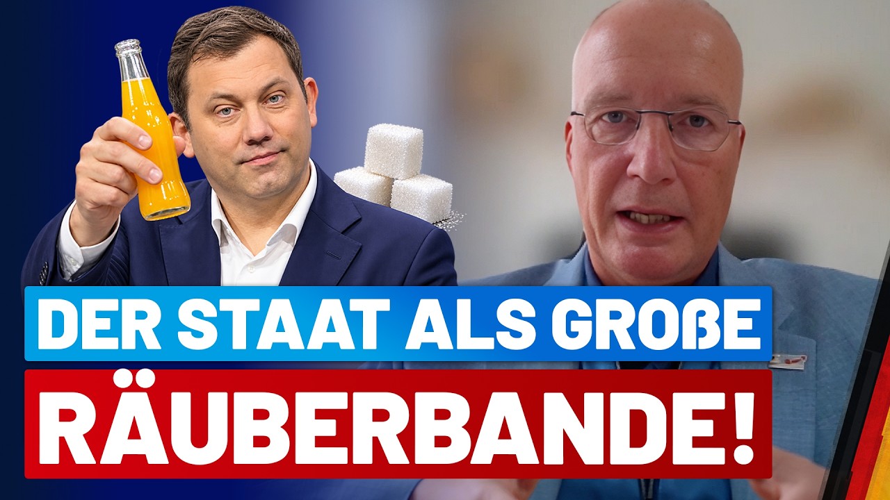 Sugar Tax: AfD takes on Klingbeil&rsquo;s rip-off! J&ouml;rn K&ouml;nig interviewed - AfD Parliamentary Group