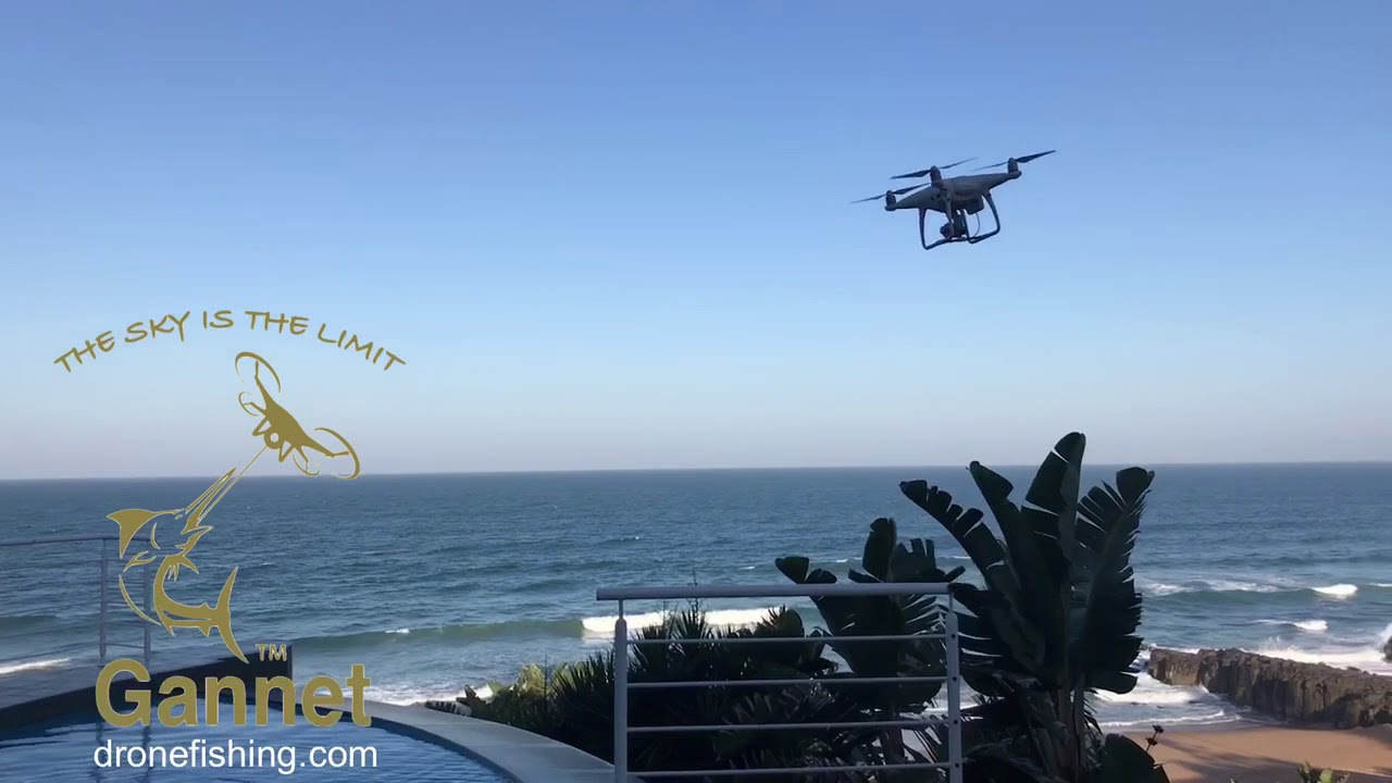 Phantom 4 Max lift and drop testing with Gannet