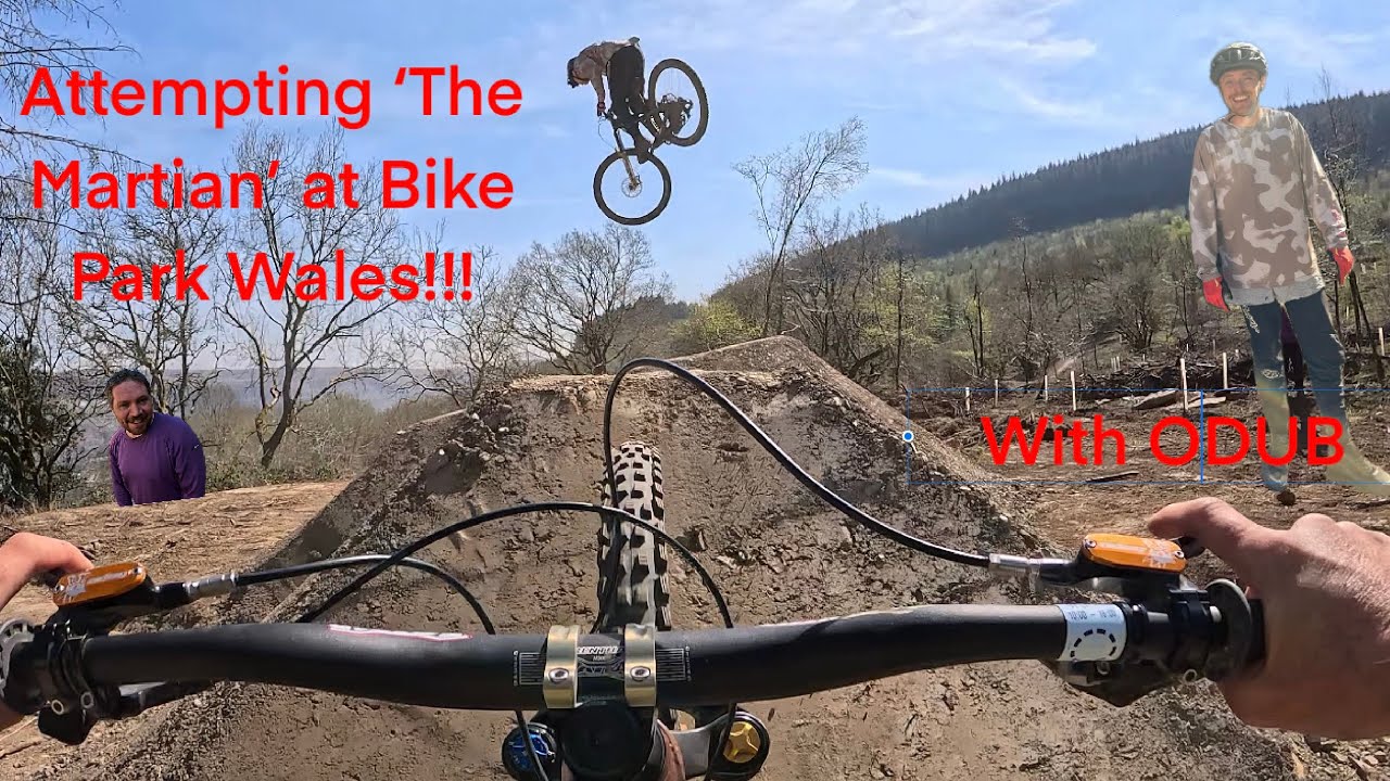 Новый Double Purple в Bike Park Wales с Олли Уилкинсом