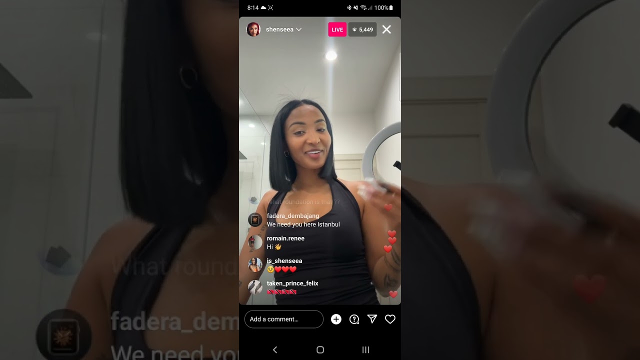 Shenseea speaking to her fans 🇯🇲🐉