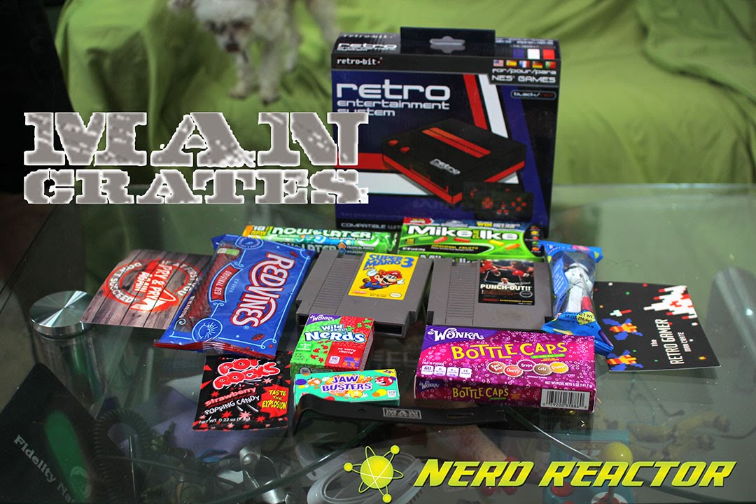 Man Crates' Retro Gamer Crate Unboxing