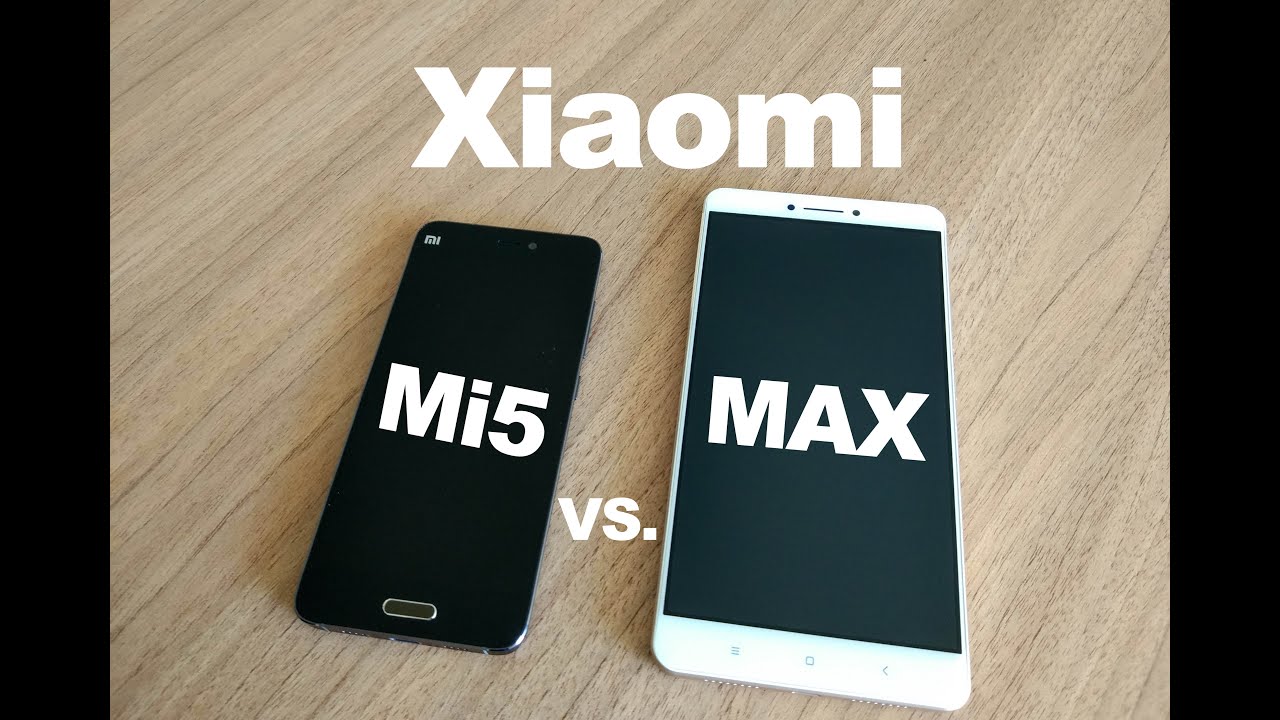 Xiaomi MAX vs. Xiaomi Mi5 - First look & Performance test