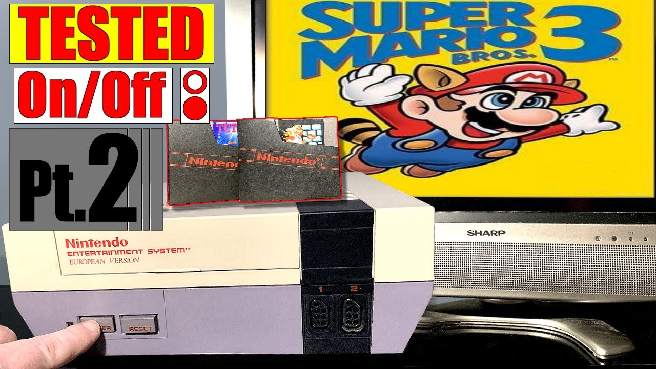 Connect: Nach 30 Jahren wieder NES Konsole erstes mal. Wird sie funktionieren? Pt.2