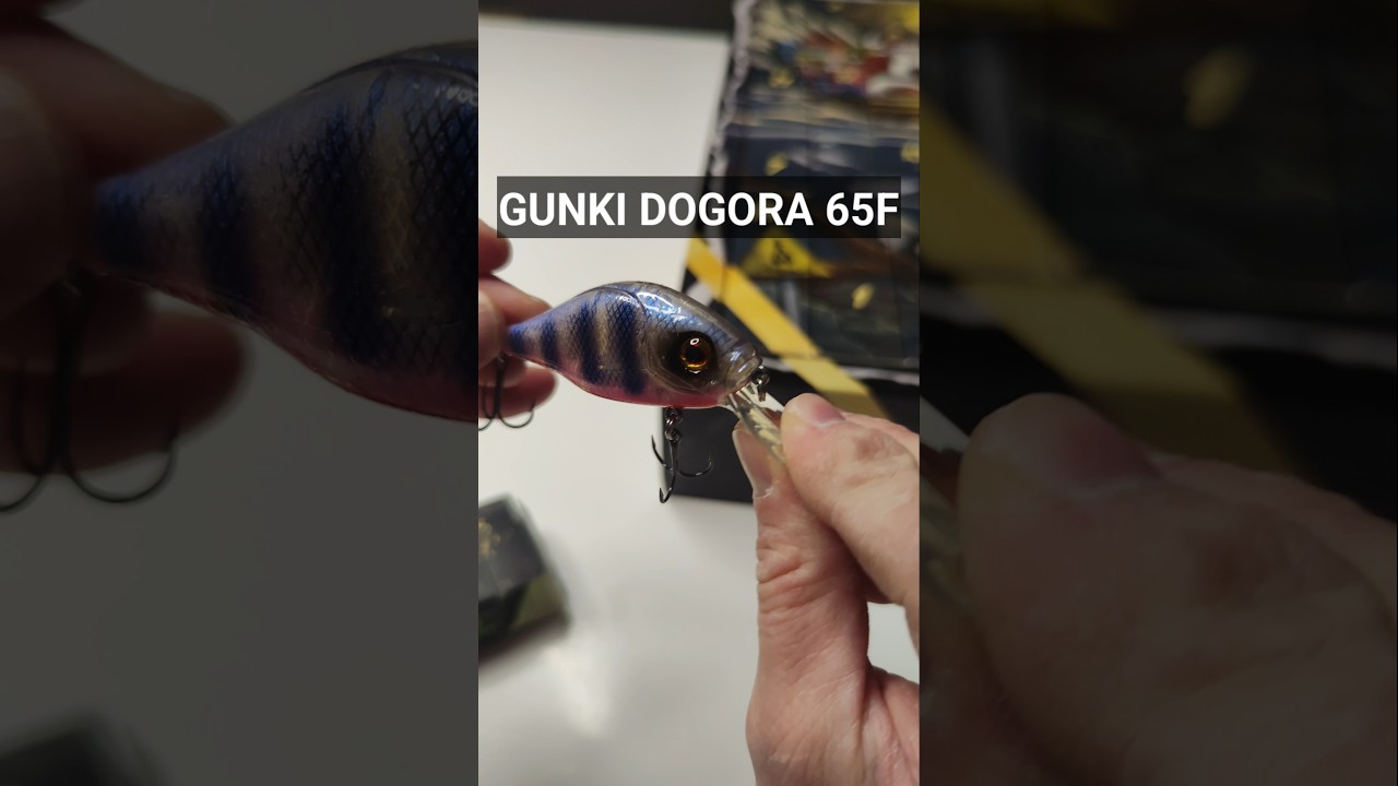 Flatside-Crank GUNKI DOGORA 65F Hecht und Barsch Adventskalender 2025! UNBOXING ОКОШЕЧКО 17.