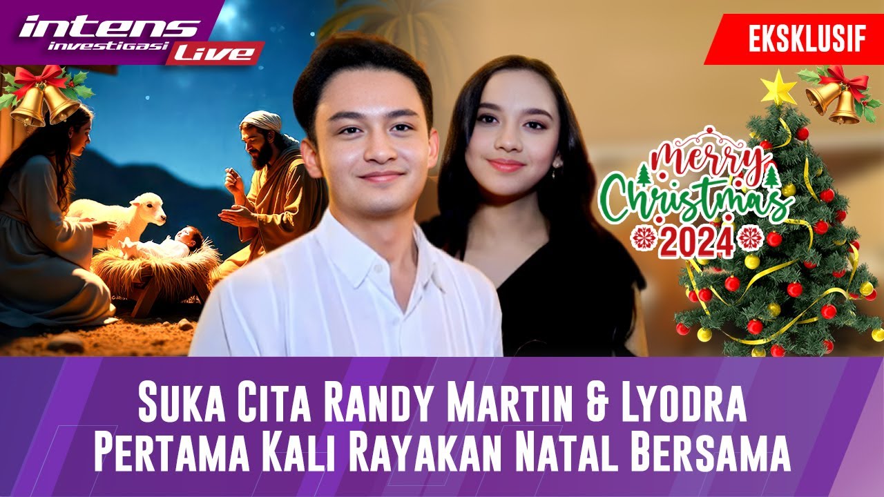 Kebahagiaan Randy Martin Rayakan Malam Natal Bersama Lyodra