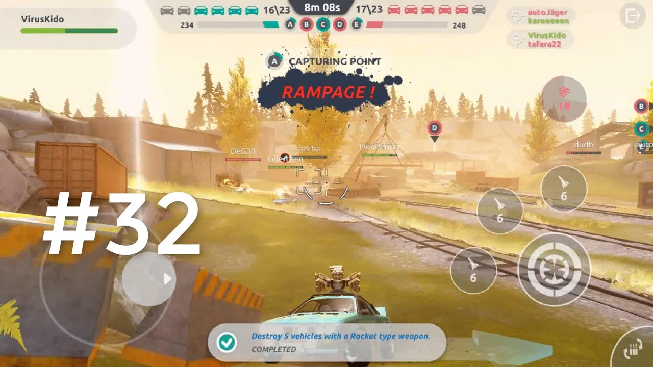 【Steel Rage】Gameplay Android / iOS [1080p/60fps] Best Battles #32