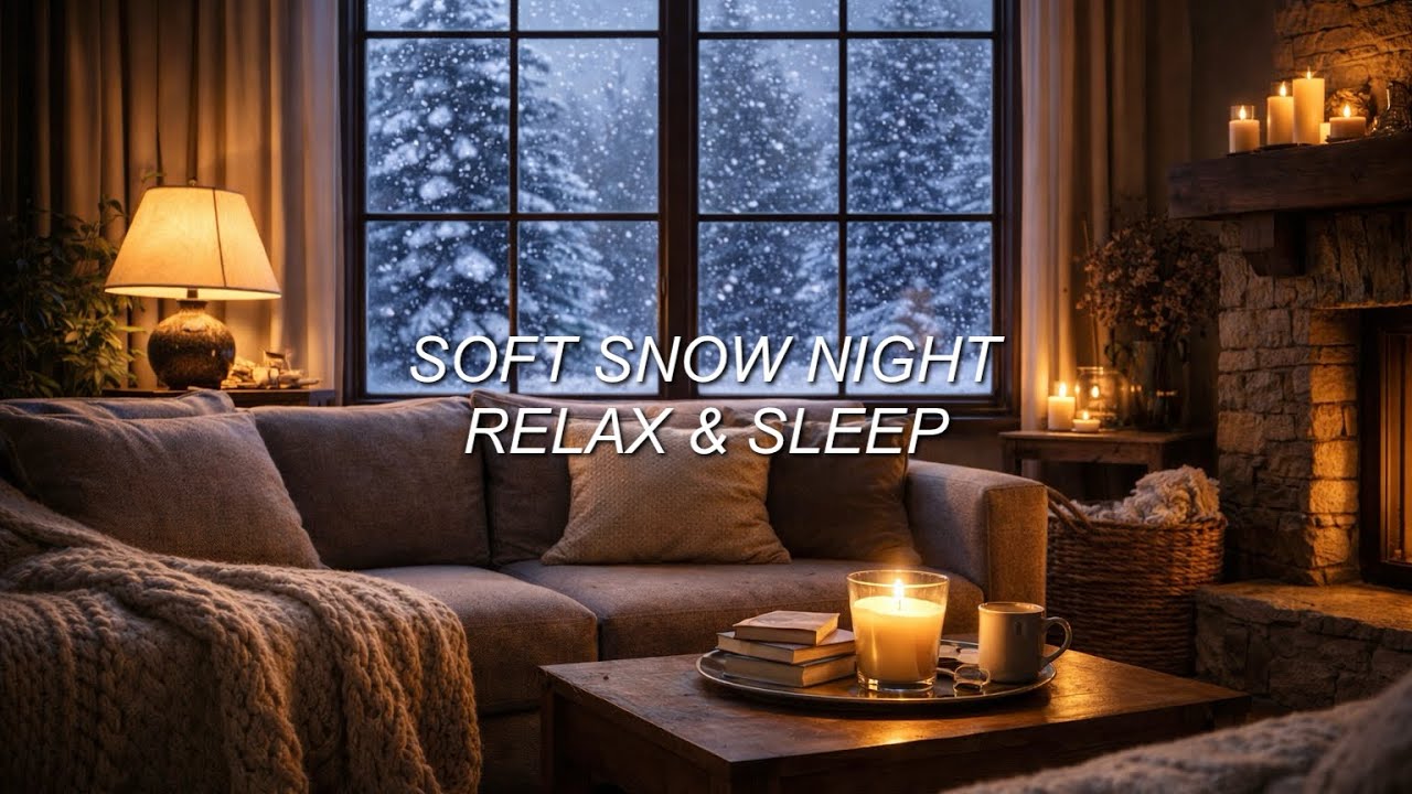 Sound Soft Snow Night 2 Hours Relaxing 