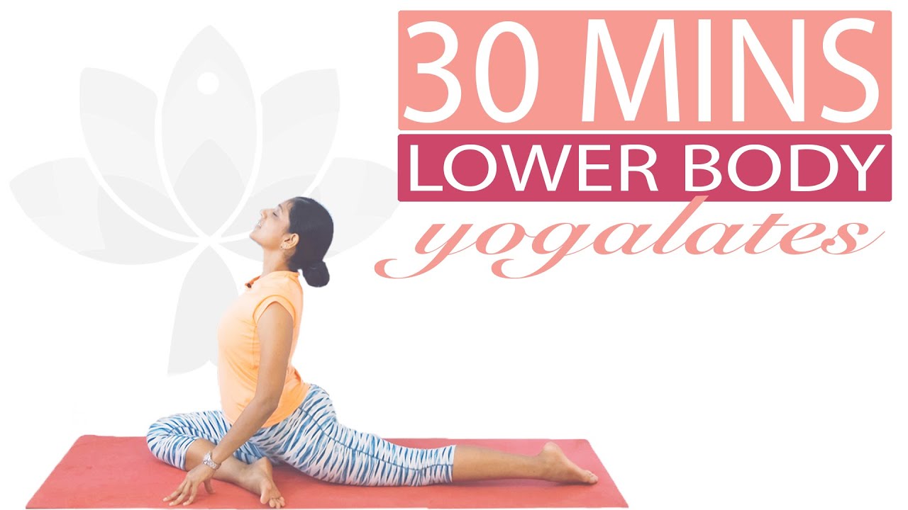 Cardio Surya Namaskar + Lower Body Yoga Workout | FIT 30 | Sun Salutations | Yogalates with Rashmi