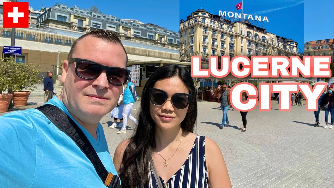 Lucerne City Switzerland||Art Deco Hotel Montana Luzern