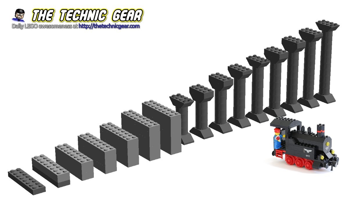 HOWTO create LEGO Train inclines
