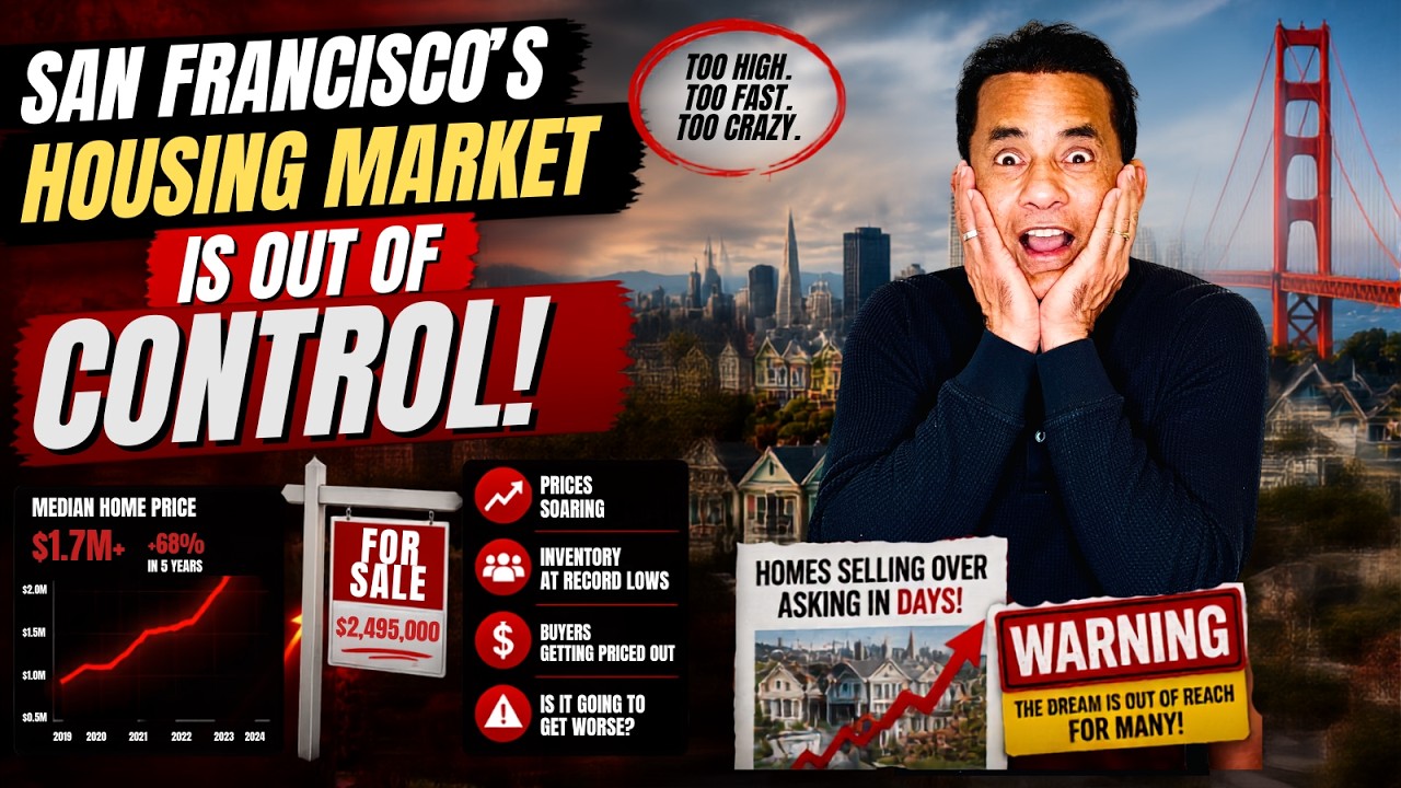 Bay Area Housing Market SHOCK: Why San Francisco Homes Are Selling $1 MILLION Over Asking!