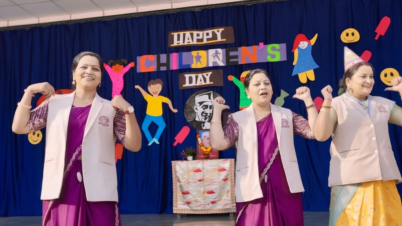 Teachers’ Special Performances for Children’s Day 2025 | Dance & Skits | Nirmala Convent School Pune