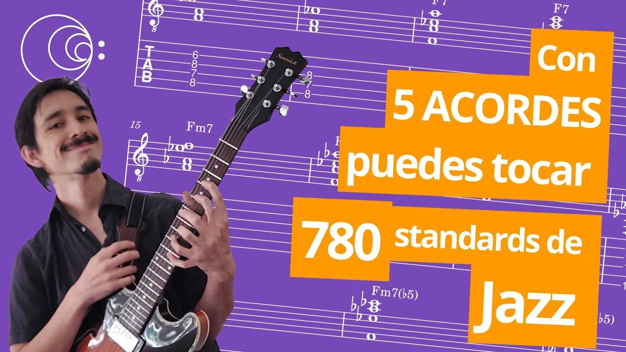 Los 5 ACORDES B&Aacute;SICOS en el JAZZ (y c&oacute;mo tocarlos)