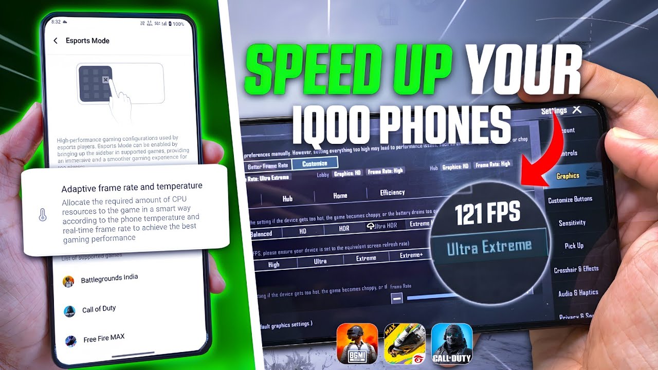 Make Your IQOO Phones E-Sports Ready🔥 - IQOO Lag Problem Fix • Get Constant 90/120 FPS in BGMI/PUBG