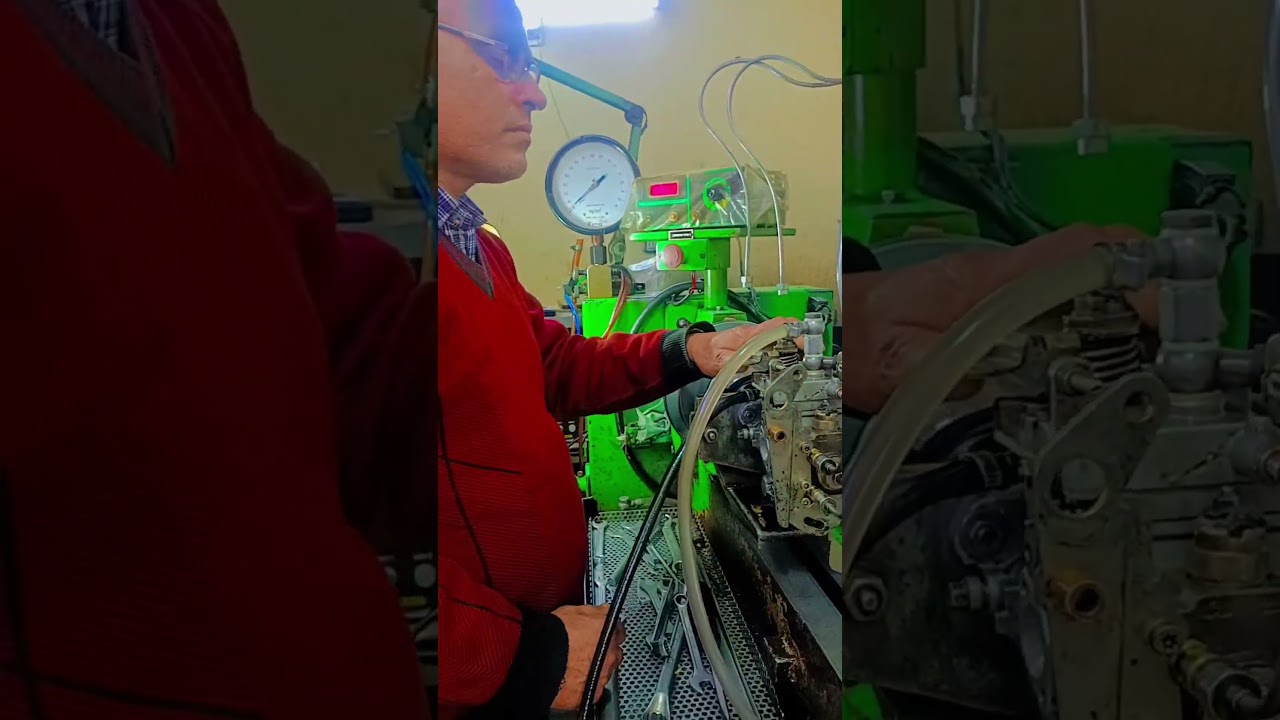 Mahindra Marshal diesel fuel pump test and repair by Jeet Diesel Service!!