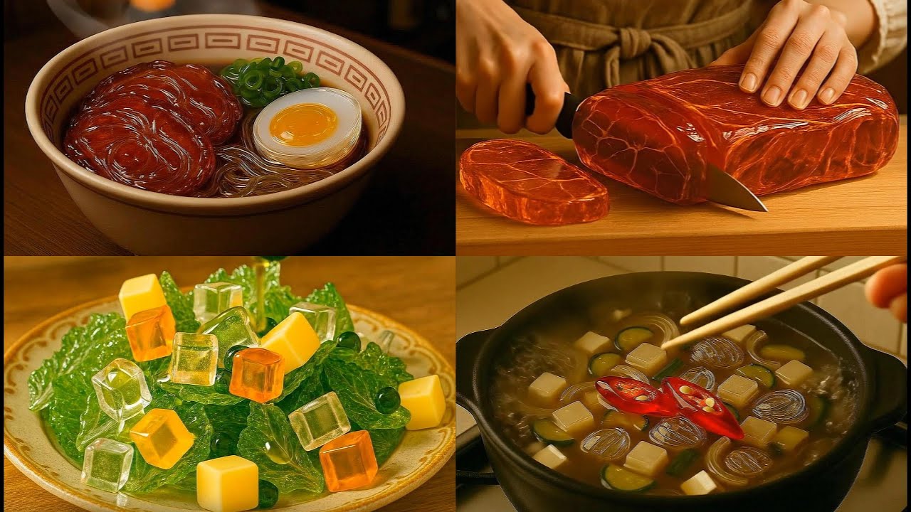 All Glass Foods ASMR