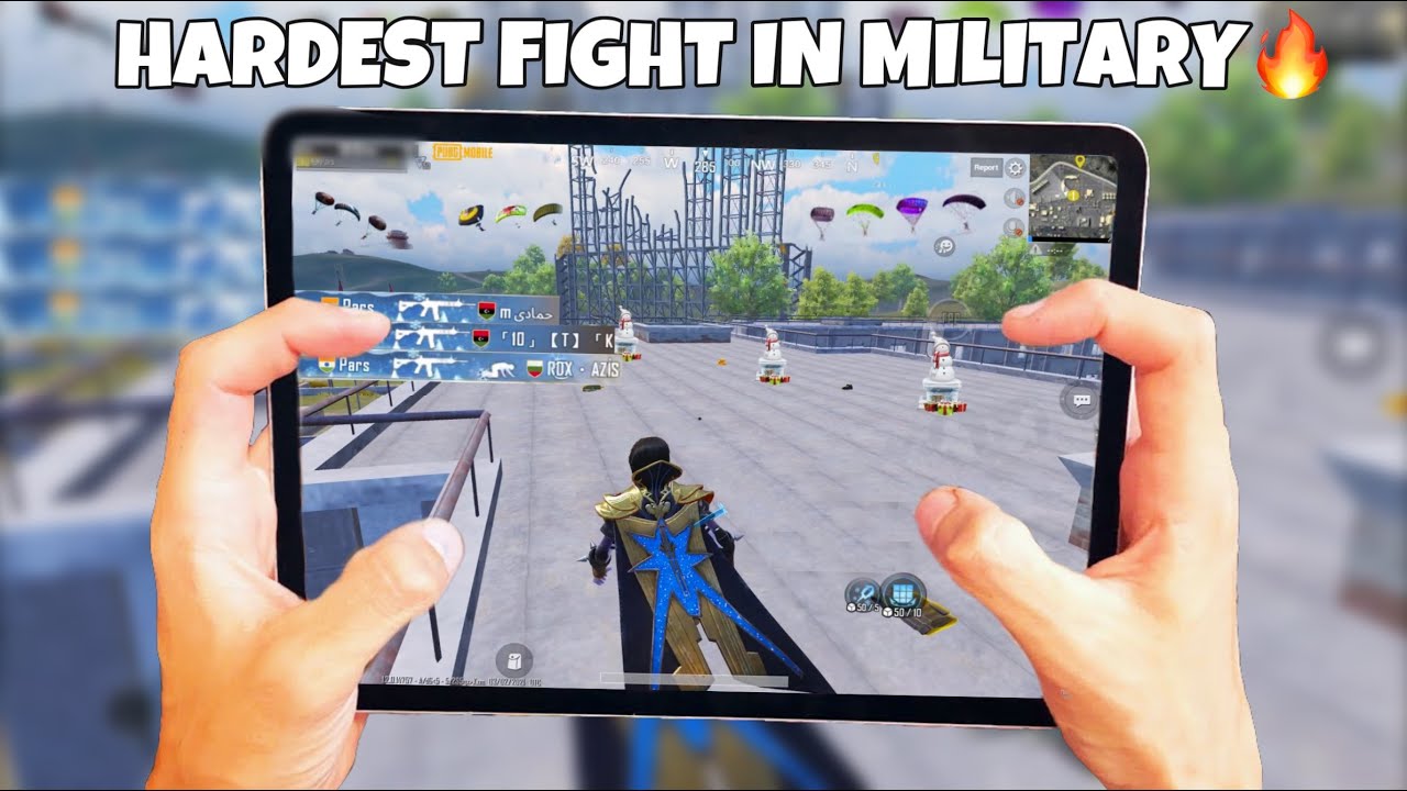 My NEW RECORD in MILITARY BASE 🔥 | iPad Pro 2020 Pars | Handcam | Pubg Mobile #12