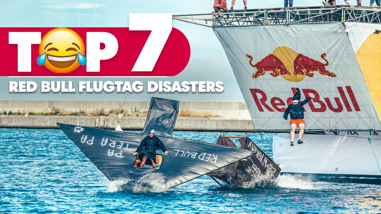 Top 7 Red Bull Flugtag Disasters! 😂