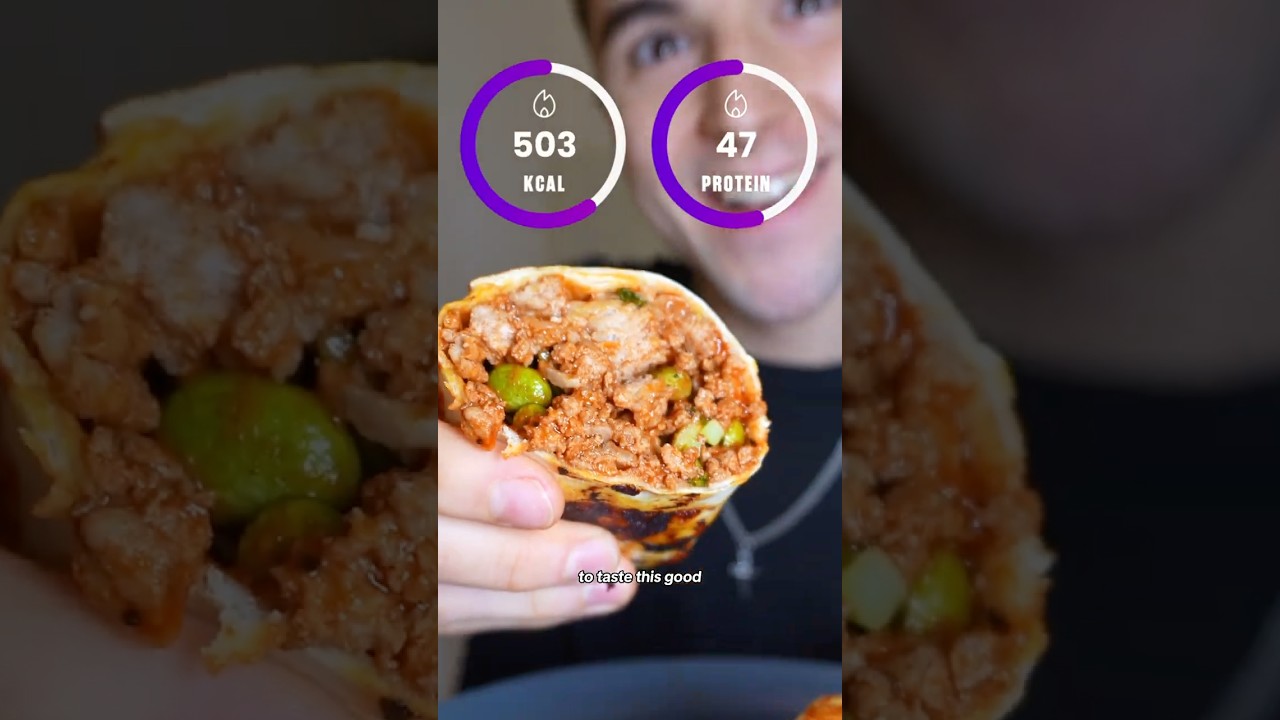 High Protein Gochujang Beef Wraps 